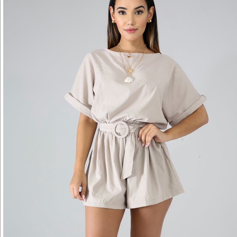 Linen Romper